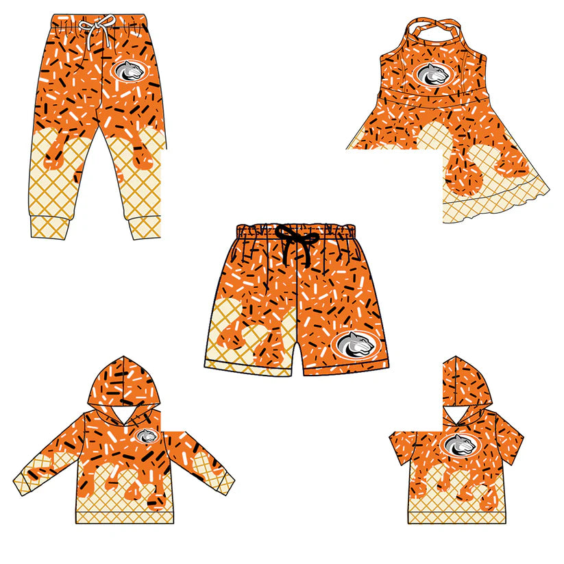 Toddle baby custom team design matching outfit