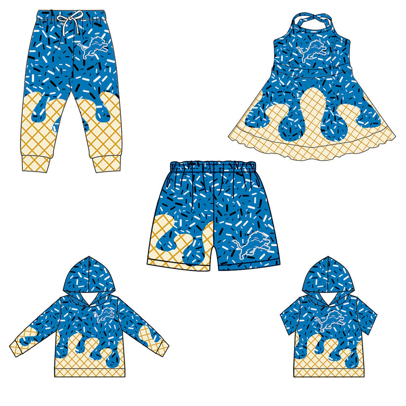 Toddle baby custom team design matching outfit