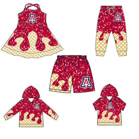 Toddle baby custom team design matching outfit