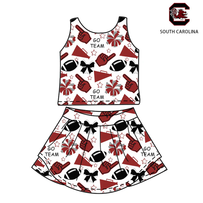 toddle girls custom team skirt dress swim fabrics