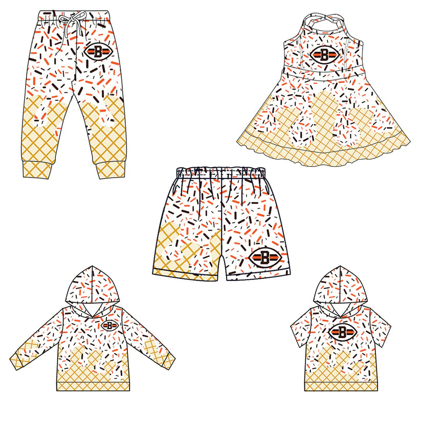 Toddle baby custom team design matching outfit