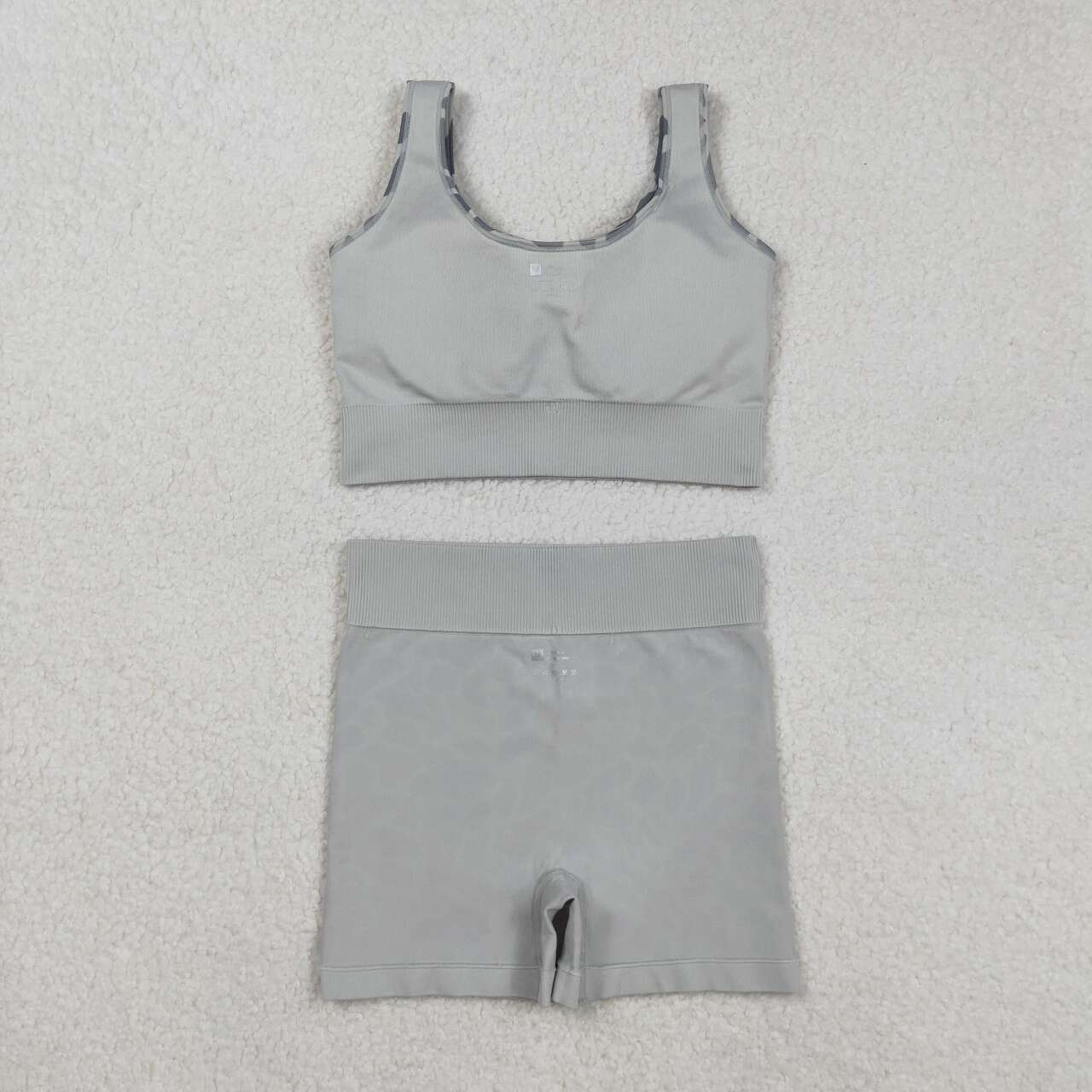 Adult women grey camo matching outfit