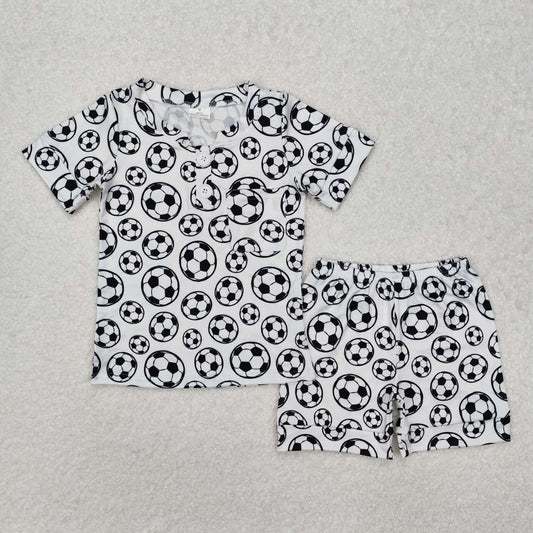 Toddle baby girls soccer design summer clothes