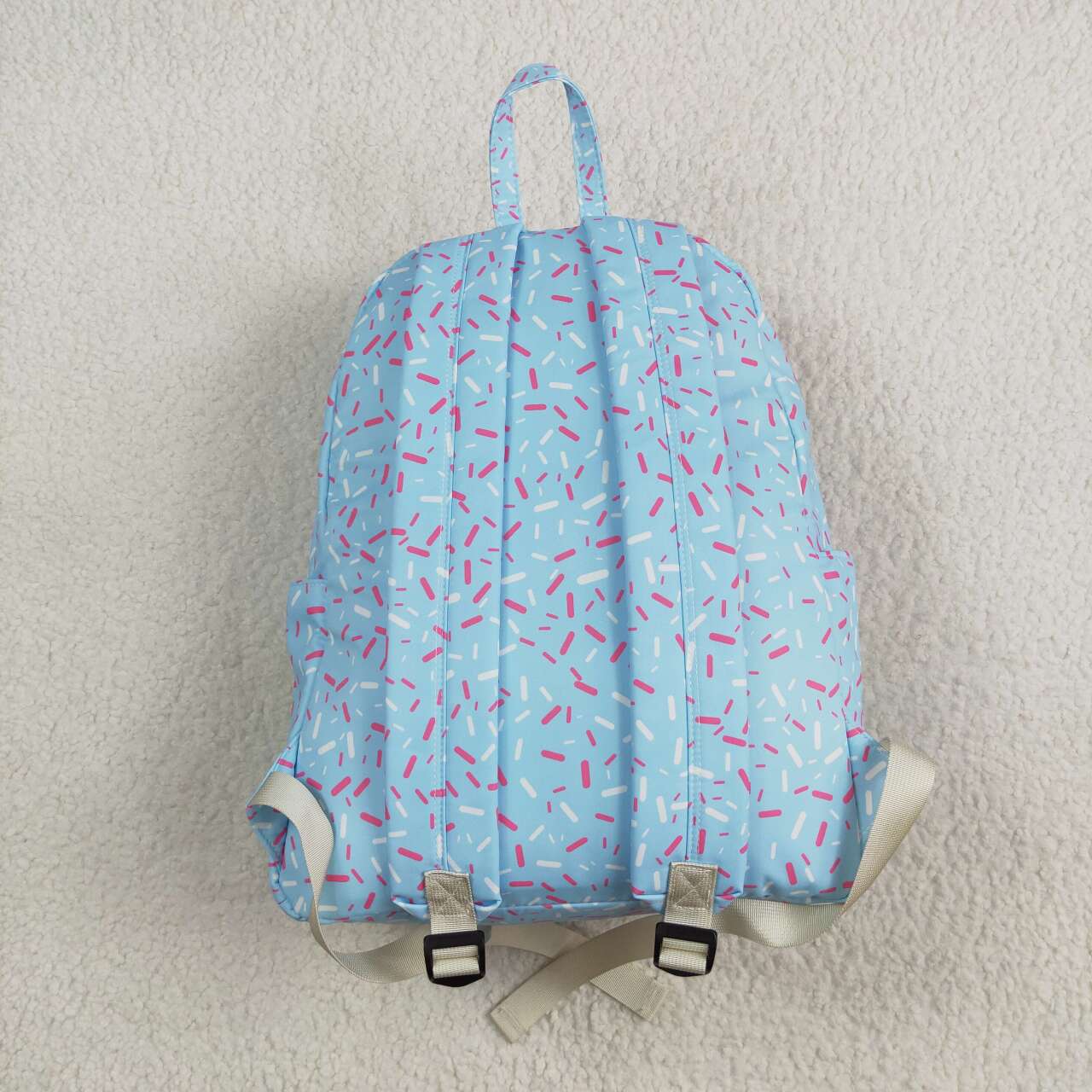 Toddle baby blue team style mini backpack