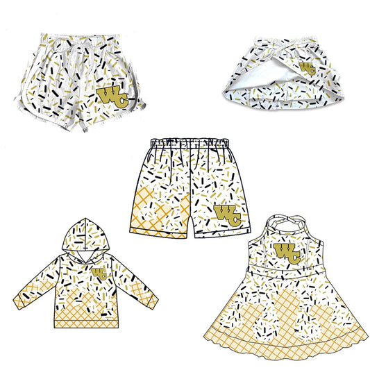 Toddle baby custom team design matching outfit