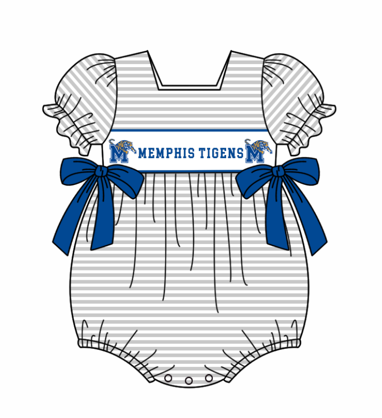 Team design toddle baby girl summer romper