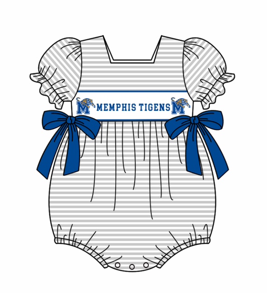 Team design toddle baby girl summer romper
