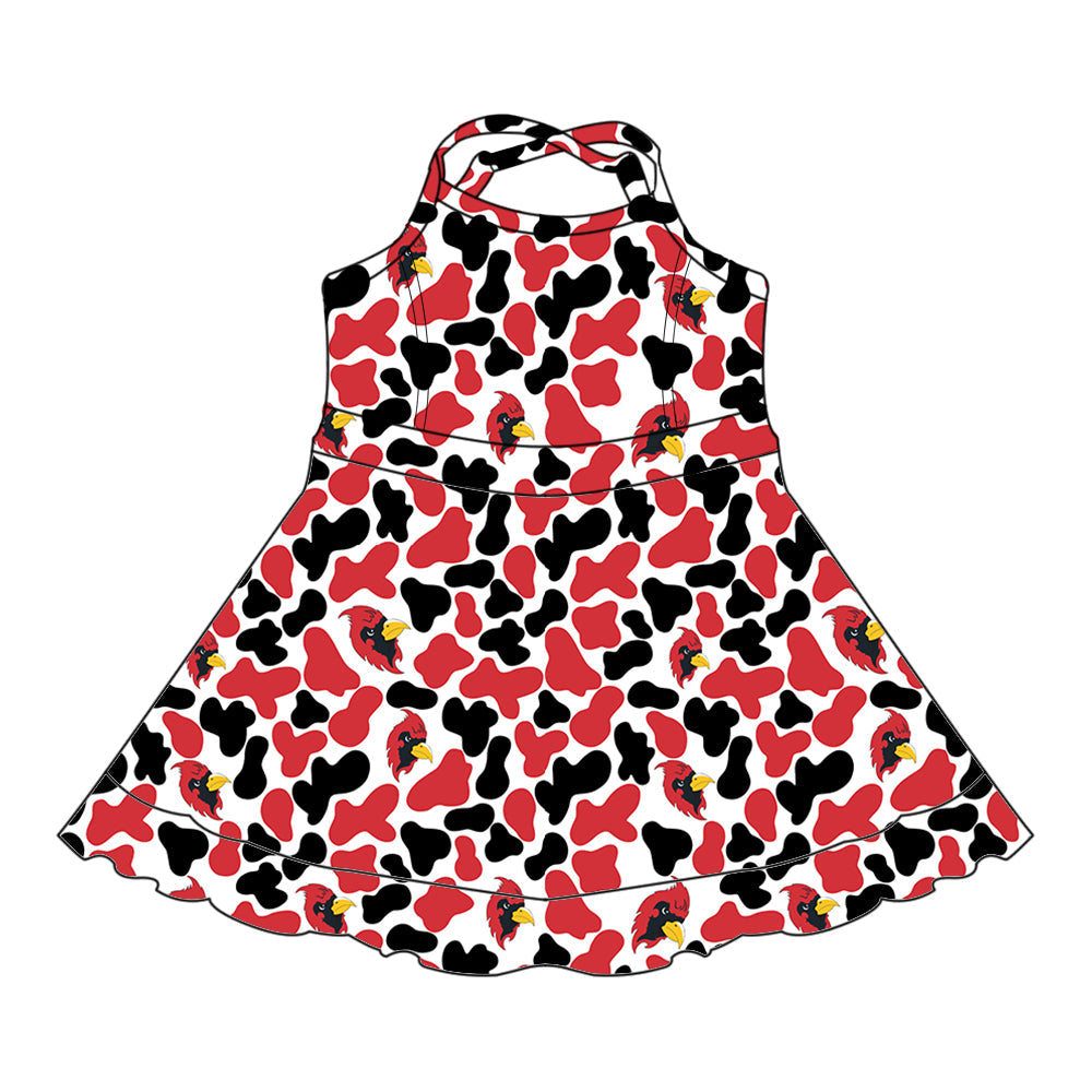 Toddle girls wholesale custom team design dress