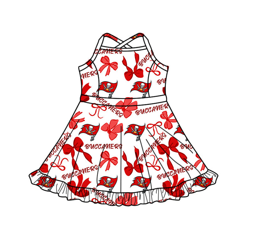 Toddle girls wholesale custom team design dress