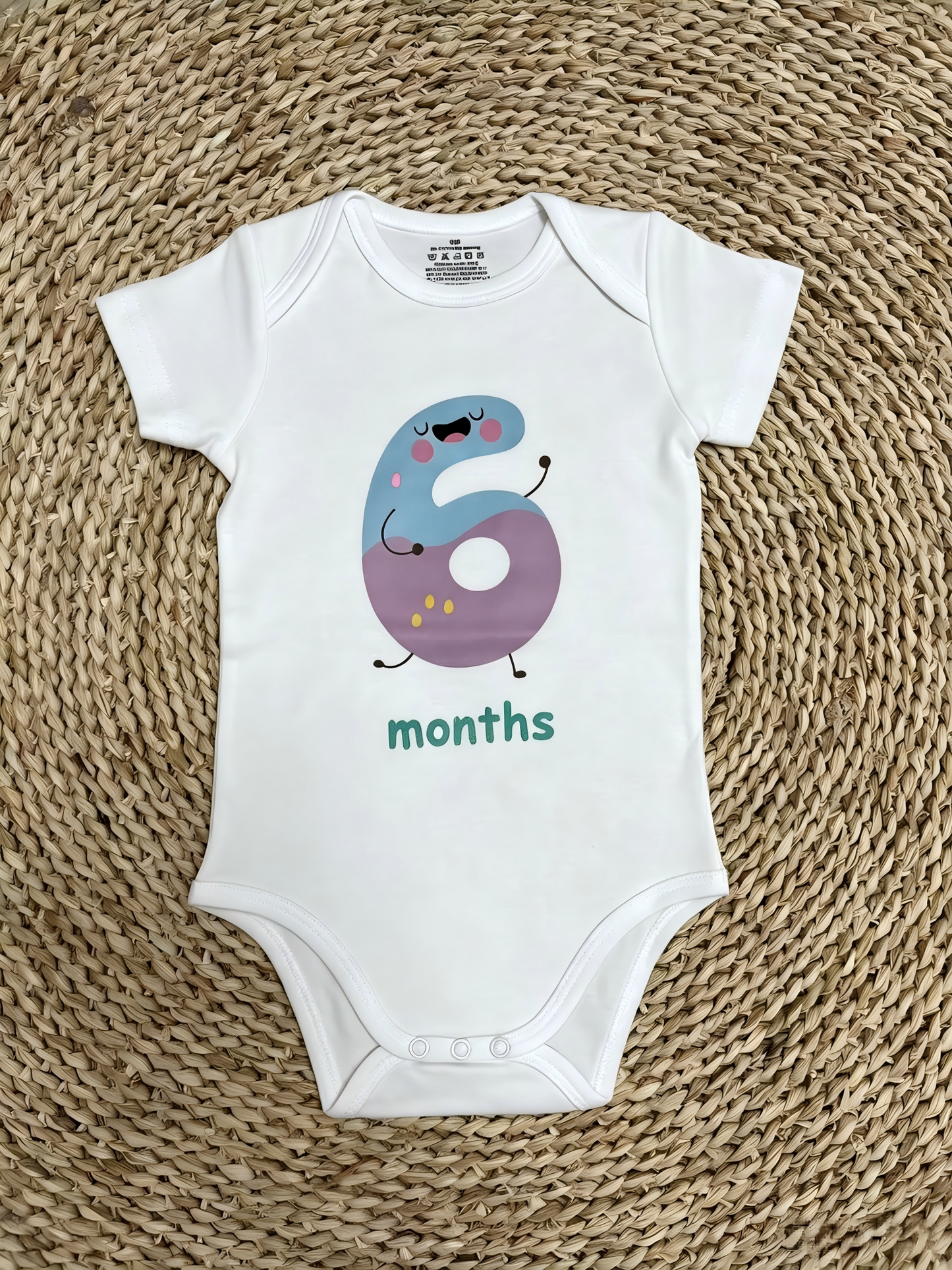 USA SHOP newborn to one years old design baby short sleeve cotton unisex romper