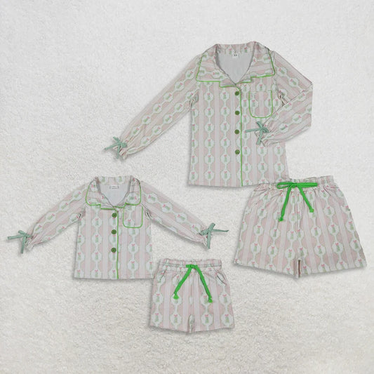 Mommy and Me Christmas design Long Sleeve pajama set