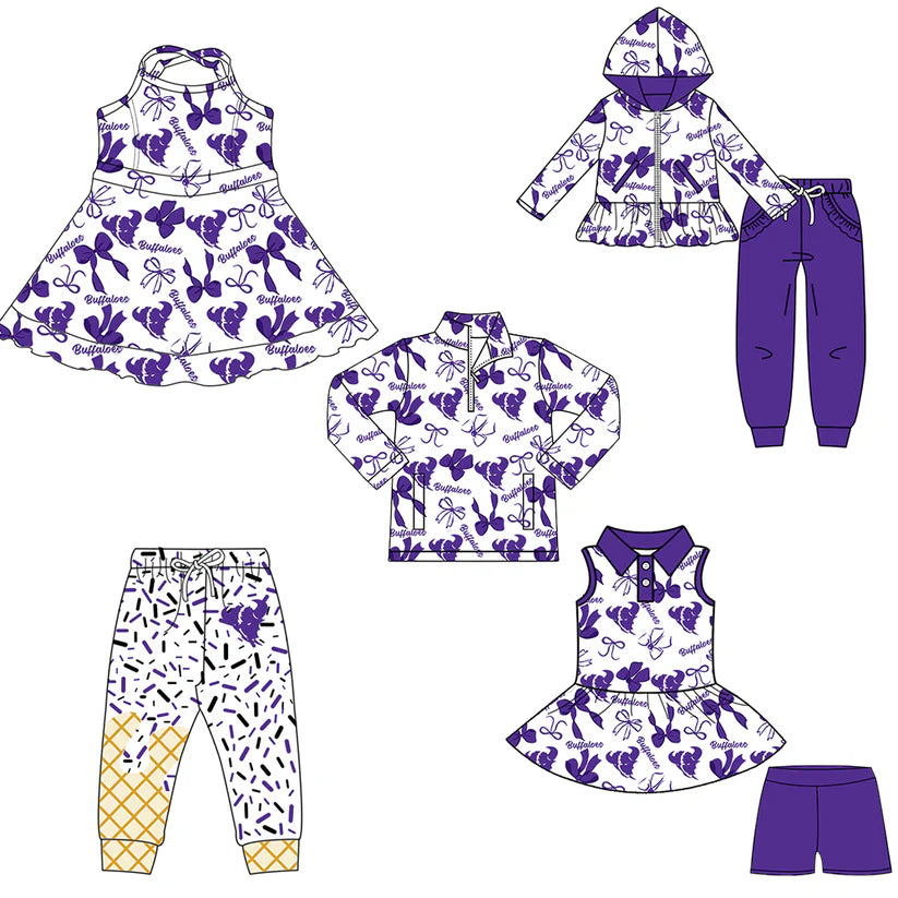 Toddle baby custom team design matching outfit