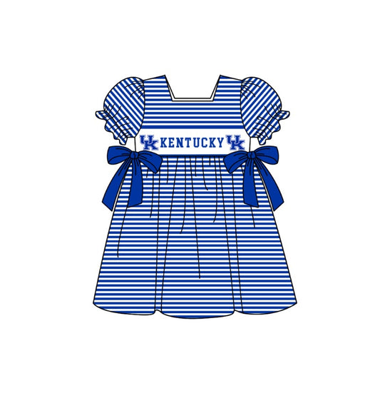 Custom collegiate team girls summer dress