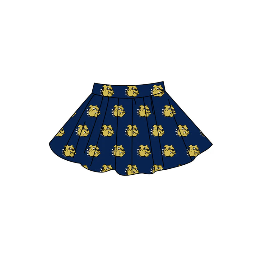 Adult women school style summer skirts add shorts inside