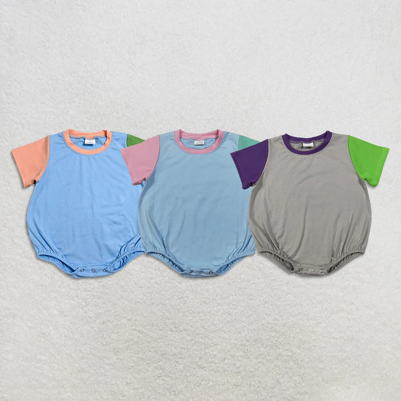 Toddle baby boy short sleeve summer romper