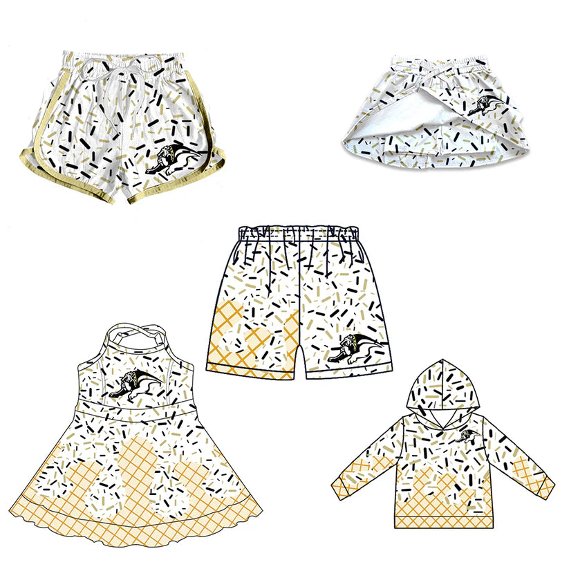 Toddle baby custom team design matching outfit