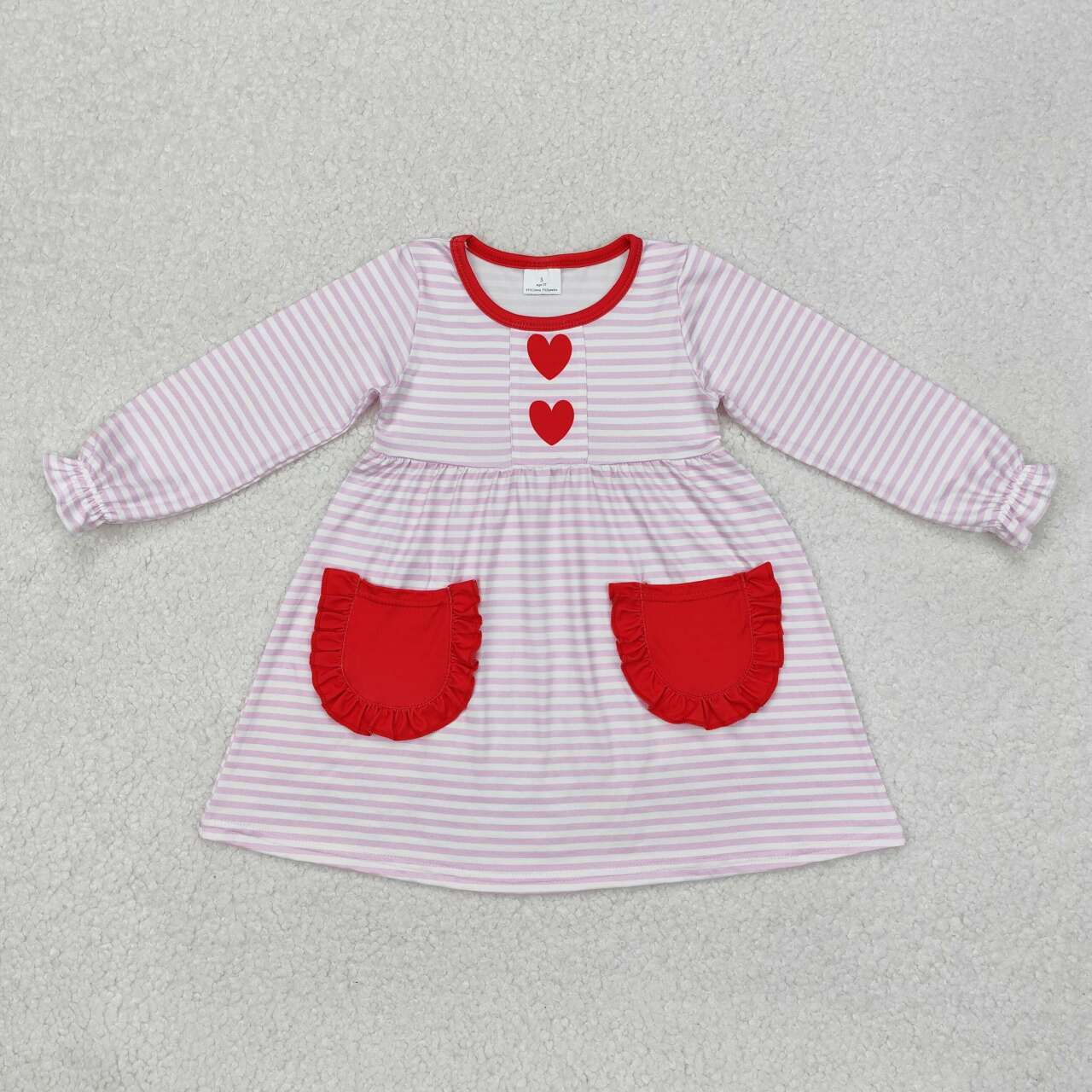 Best sister girls Valentines day heart matching clothes