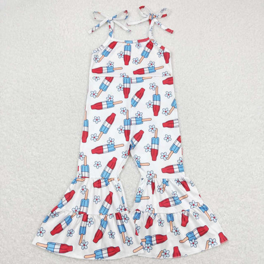 baby girls july 4th popsicle jumpsuit