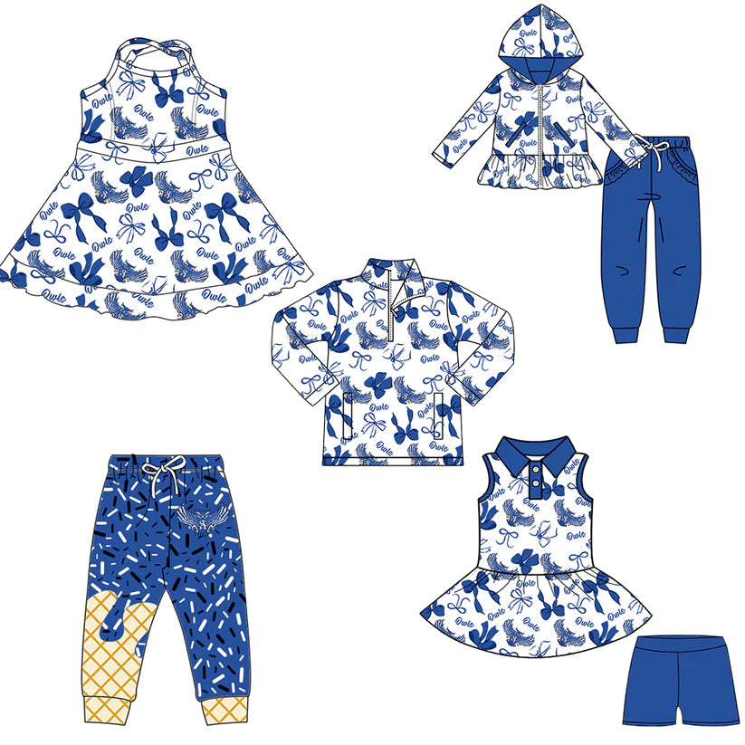 Toddle baby custom team design matching outfit