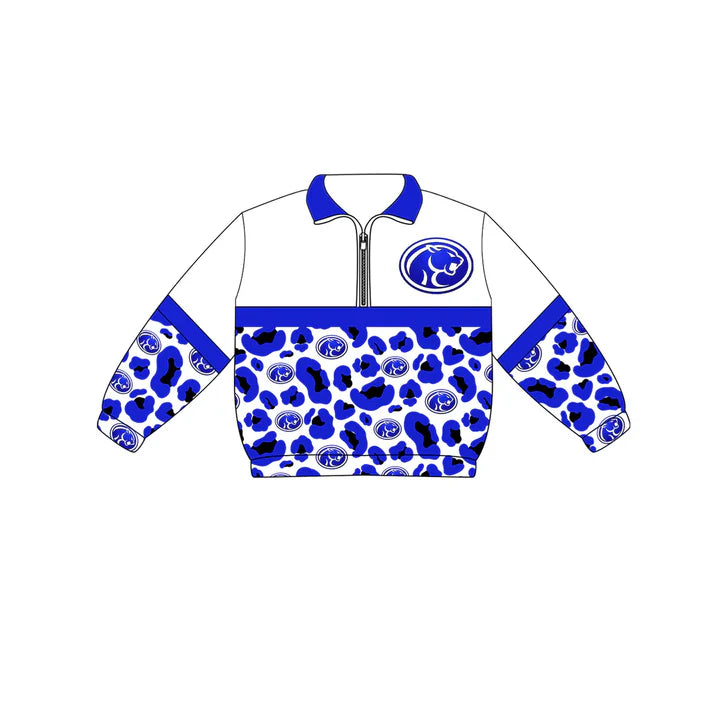 Kids team style long sleeve pullover top