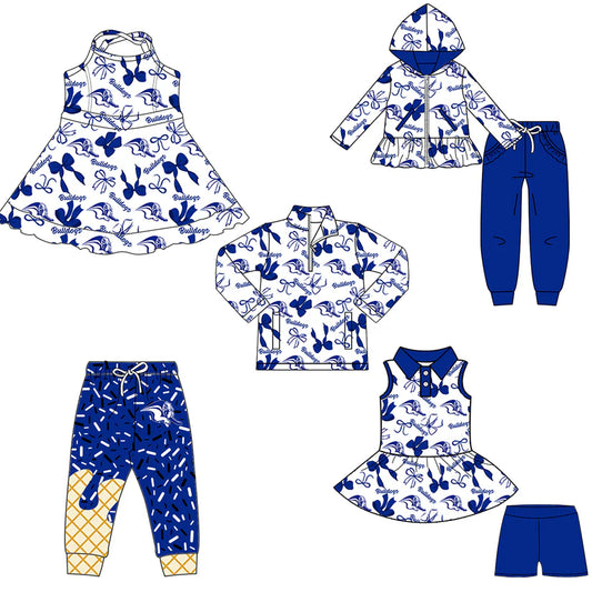 Toddle baby custom team design matching outfit