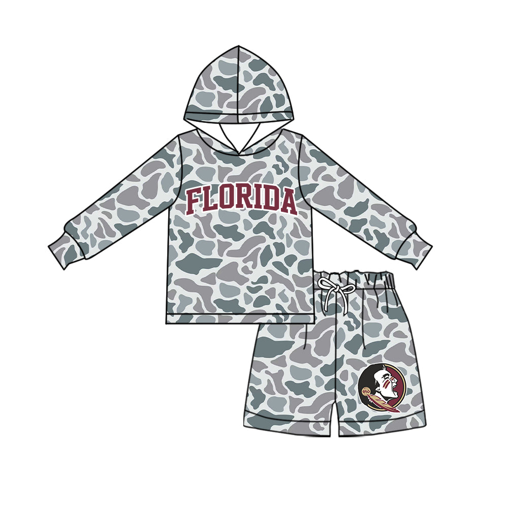 Toddle kids custom florida team design long sleeve outfit