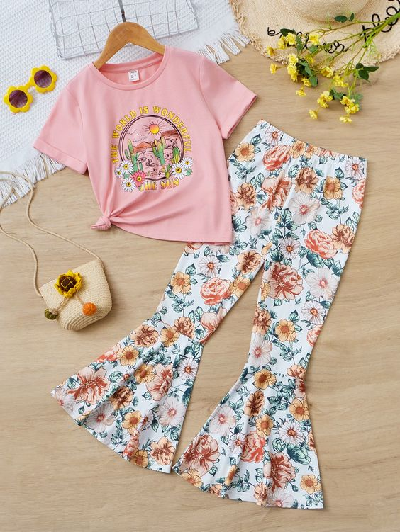 western cowgirl bell bottoms outfit