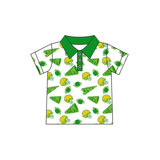 Kids baby custom team short sleeve polo shirt