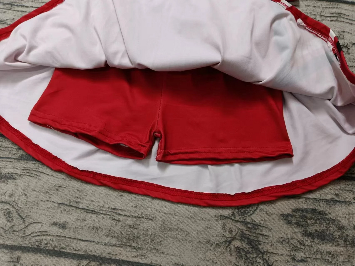 baby girls cheer skirt outfit