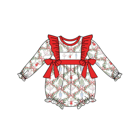 toddle baby  long sleeve soldier romper