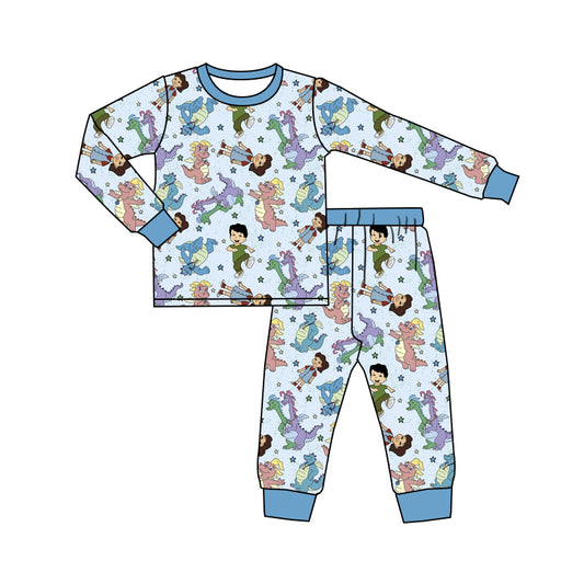 Toddle baby boy long sleeve cartoon clothes