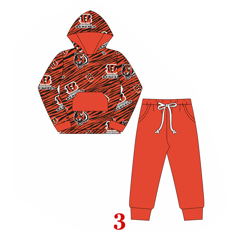 baby boy college team tiger design outfit