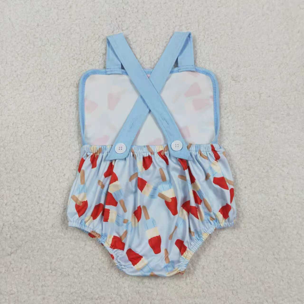 Popsicle top matching shorts boy summer outfit