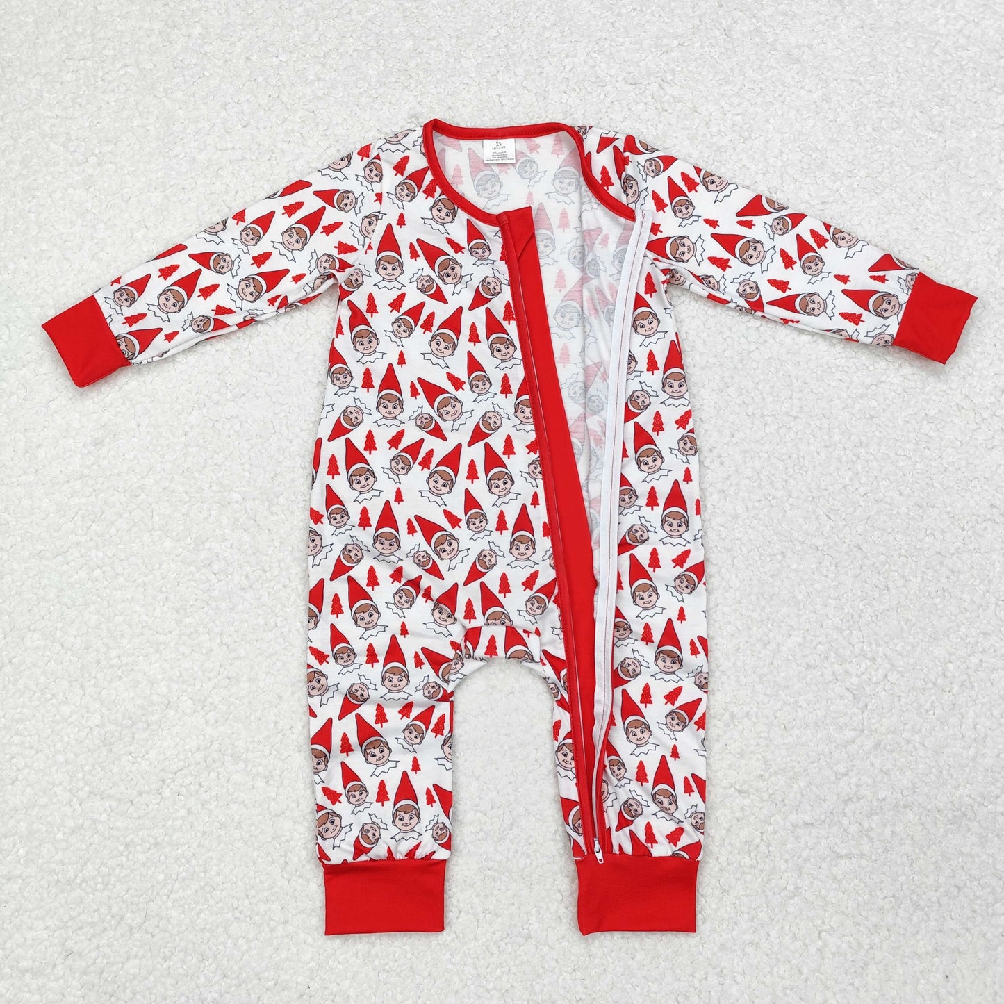 baby boy Christmas long sleeve matching bamboo clothes