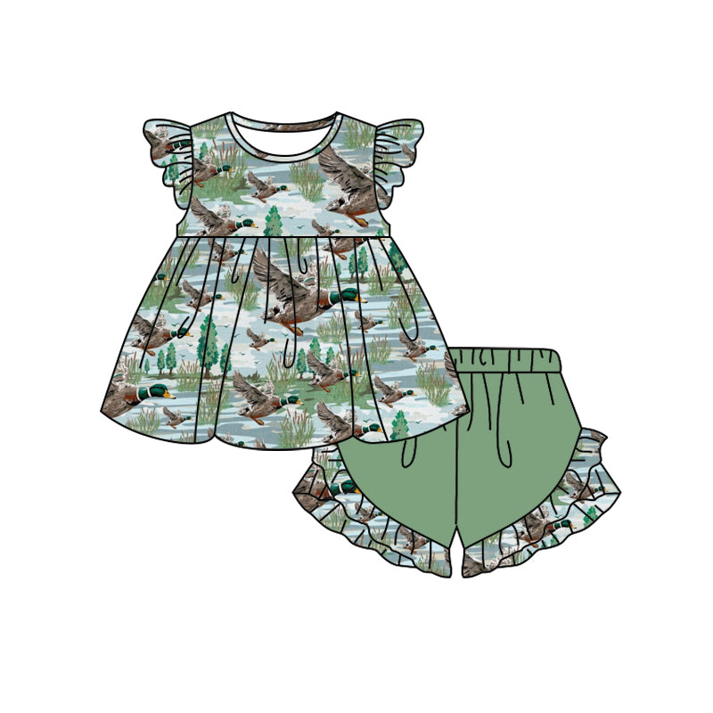 baby girl mallard duck summer outfit