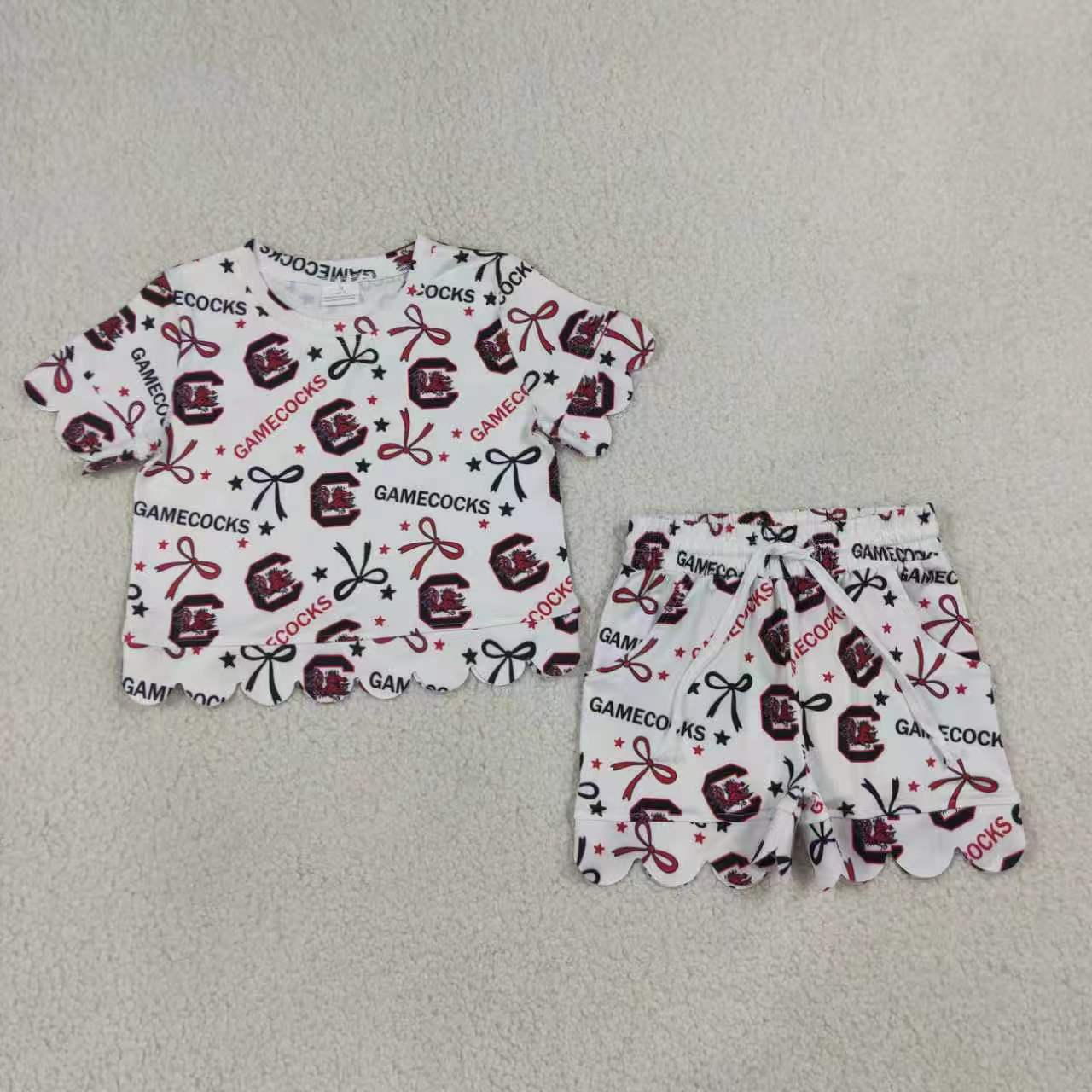 Georgia team top matching outfit girl collegiate outfit