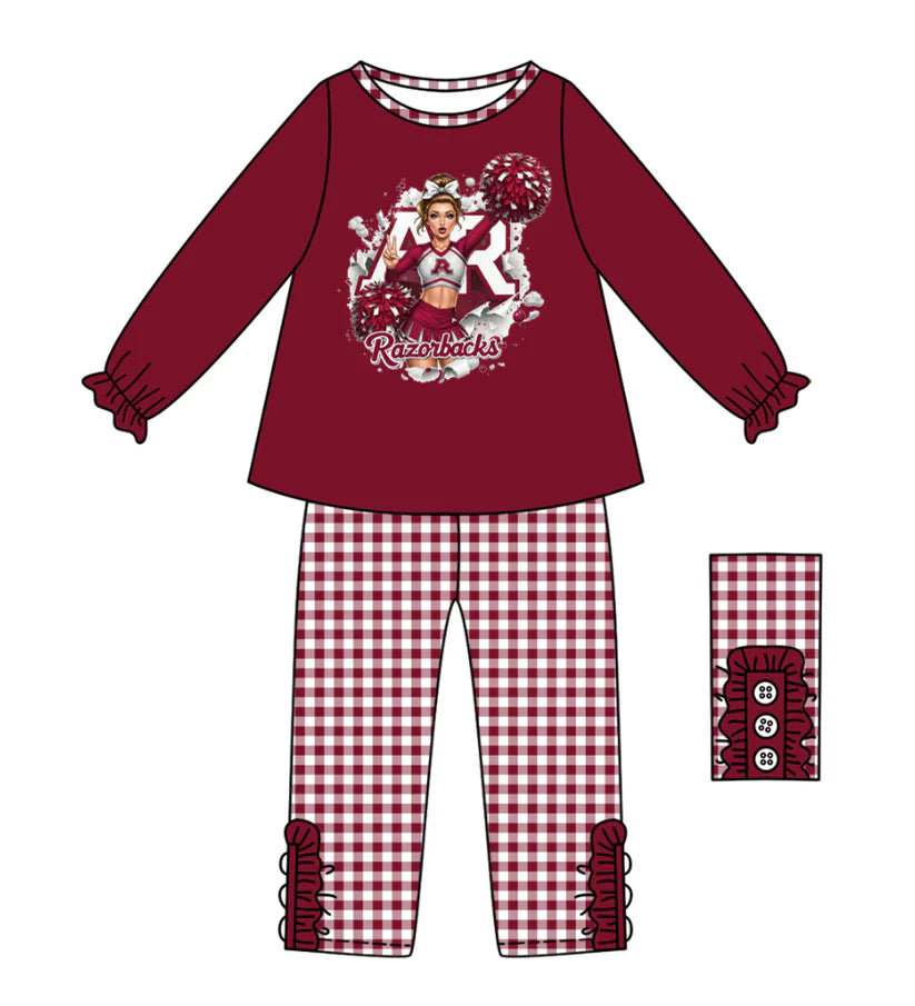 Custom design kids team outfit wholesal factory price