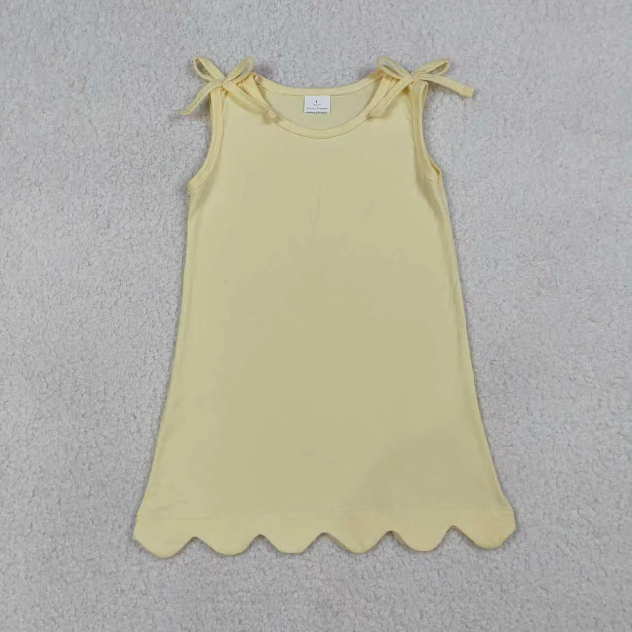 Blue color baby girl summer dress