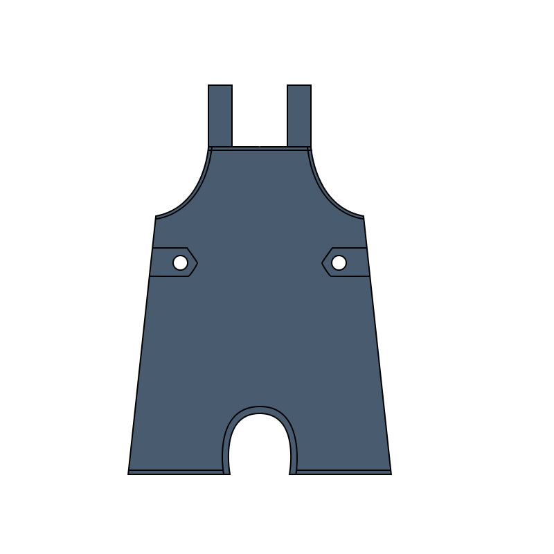 toddle boy blue romper