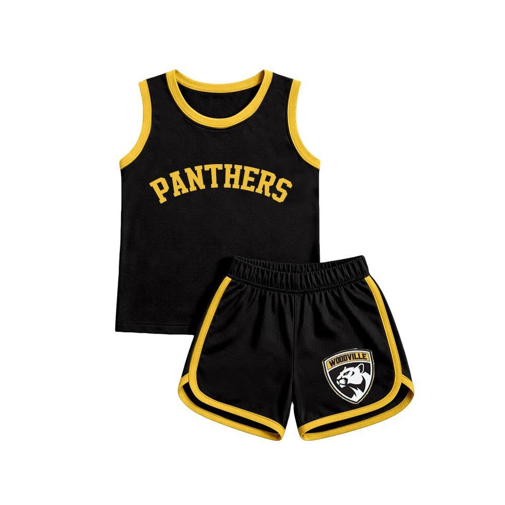 Custom team sleeveless top matching shorts boy summer outfit