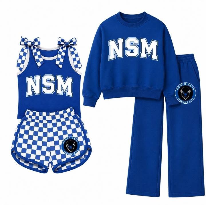 Mommy and me custom team design long sleeve matching family set