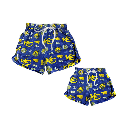 Adult kids family design custom team summer shorts