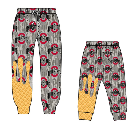 Adult and kids custom team matching legging pants