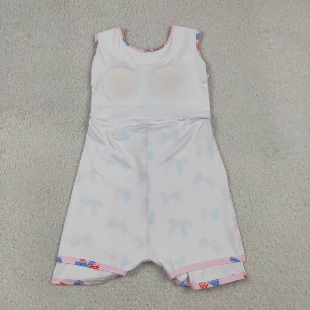 Toddle girls America flag bow yoga dress