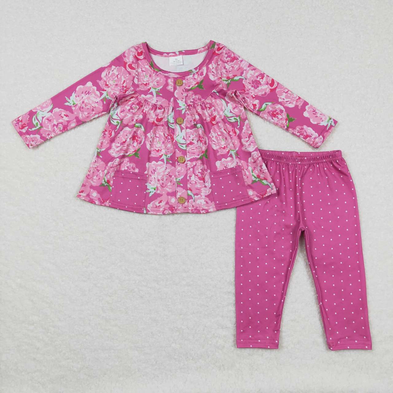 best sister Baby girls floral boutique floral clothes outfit