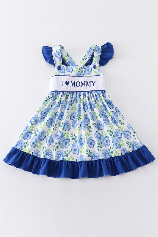 I love mommy mothers day flora dress