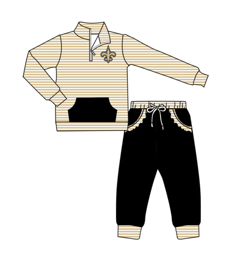 Toddle baby custom team design matching outfit