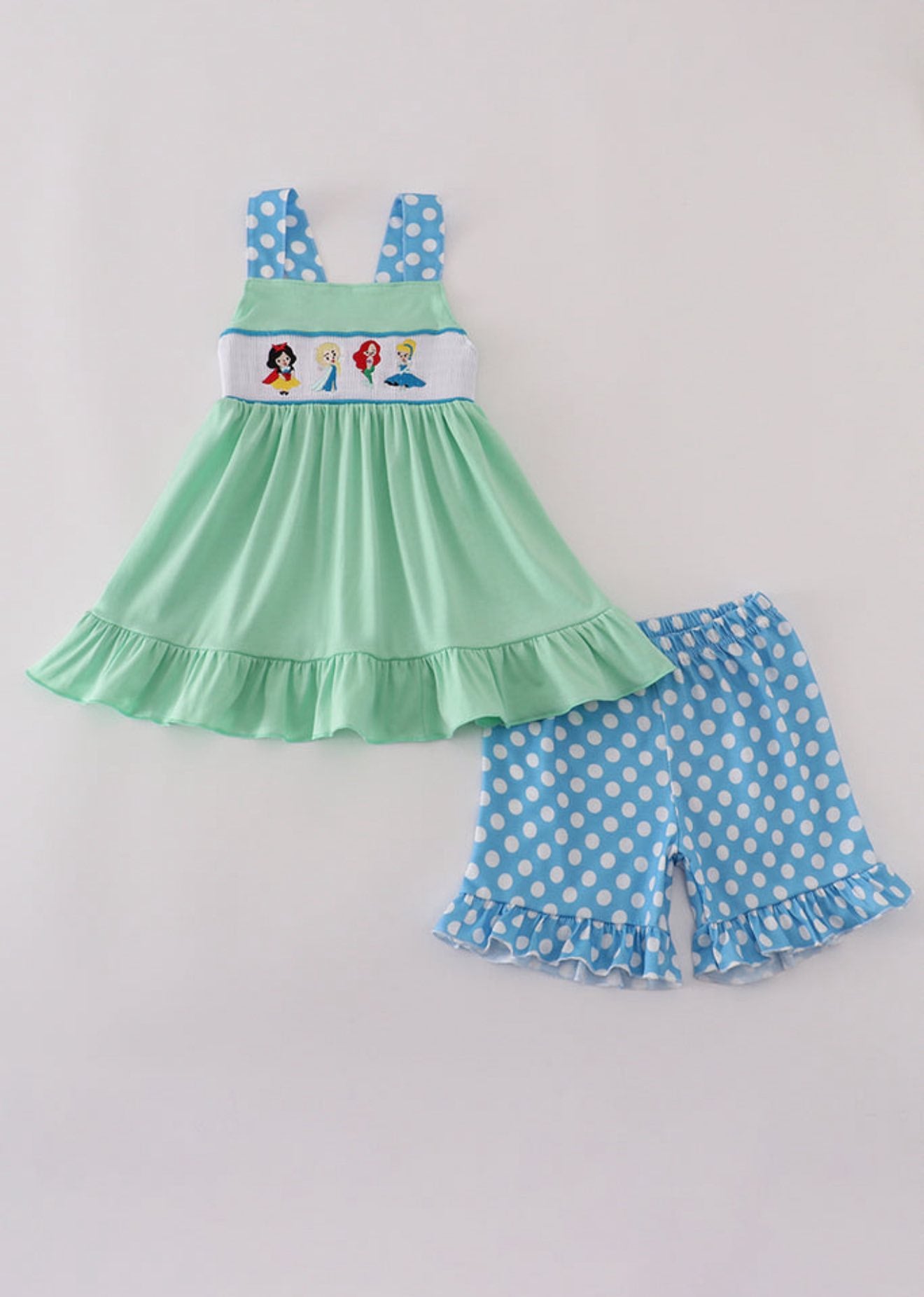 Toddle girls wholesale summer short set