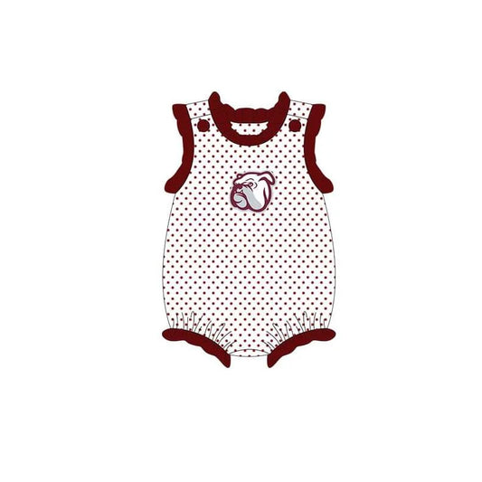 baby girls team design romper