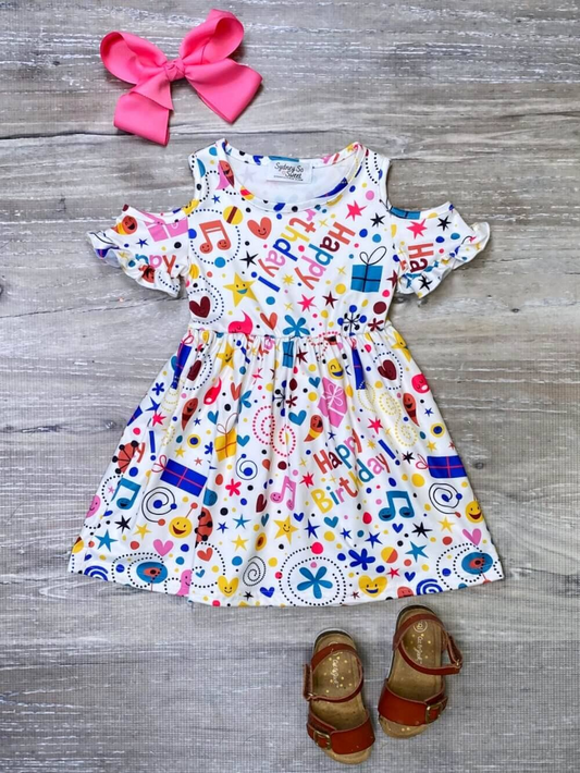 happy birthday baby girls dress